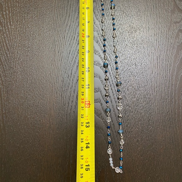 O: Sapphire Blue Necklace - Picture 5 of 12